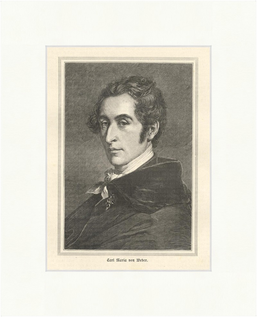carl maria von weber deutsche komponisten dirrigent pianist