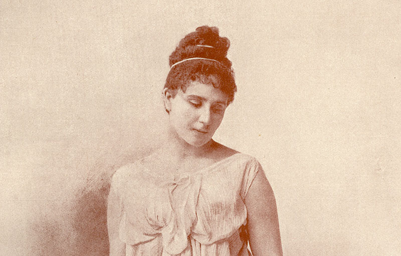 Louise Dumont als Hero Andersen und Klemm Schauspiel coloriert