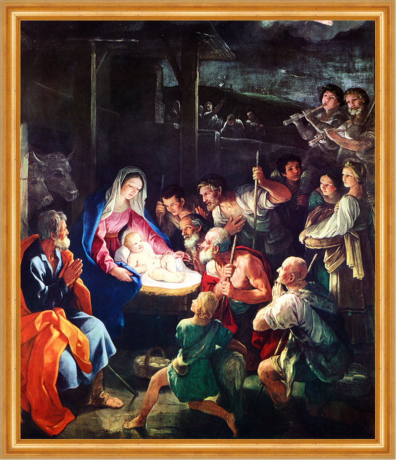 Anbetung der Hirten Guido Reni Krippe Geburt Jesu Sankt Anbetung der Hirten Guido Reni Krippe Geburt Jesu Sankt