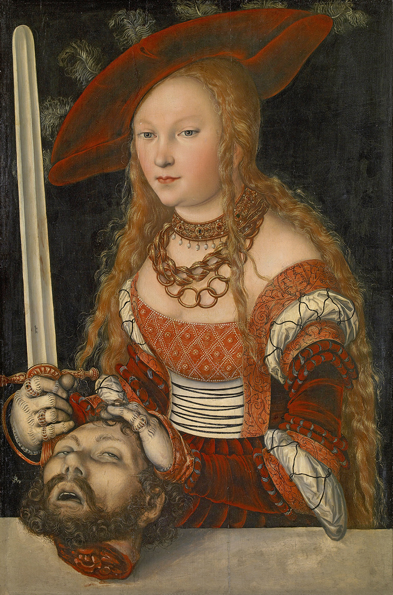 Judith with the Head of Holofernes Lucas Cranach der Ältere Köpfen B A3