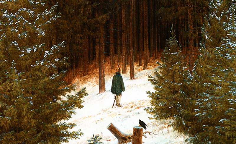 Der Chasseur im Walde J ger Jagd Romantik Caspar David Friedrich