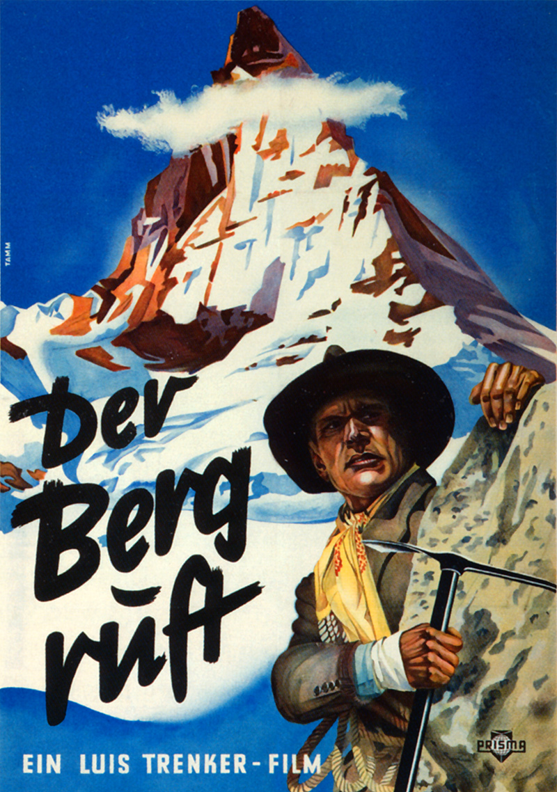 Der Berg ruft Luis Trenker Matterhorn Erstbesteigung Gipfel Film Plakate A2 242