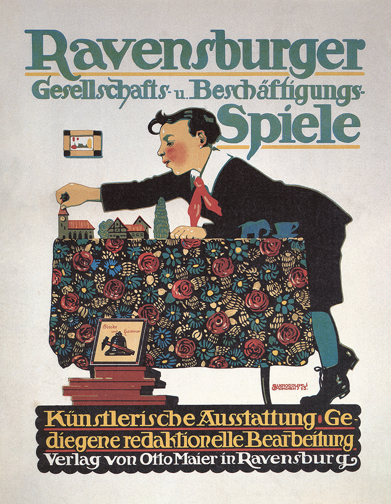 Ravensburger Werbung Verlag Otto Maier Gesellschaftsspiele Plakate A3 406