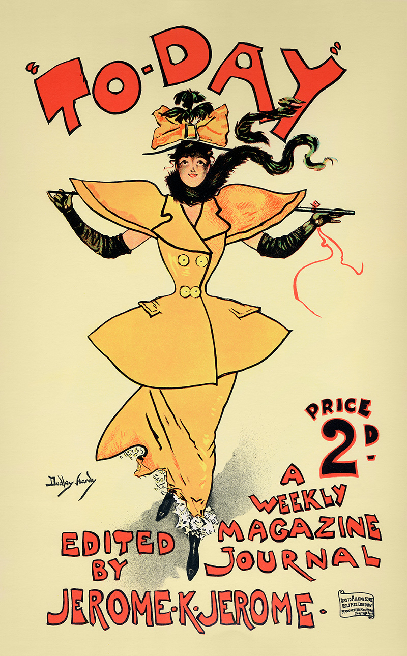 To Day Jerome Klapka Jerome Dudley Hardy Maler Illustrator Plakate A3 433