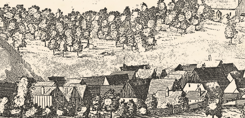 Mainburg Markh Mainburg Niederbayern Kehlheim Stadt Wappen Wening A3 0194 Rahmen